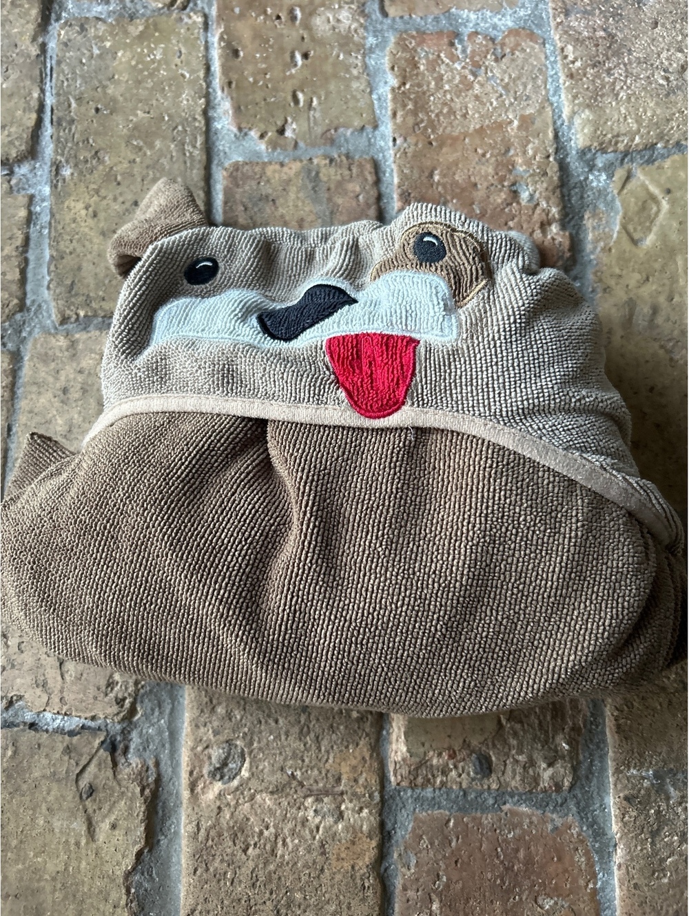 Circo Brown Puppy Hooded Baby Towel with Ears